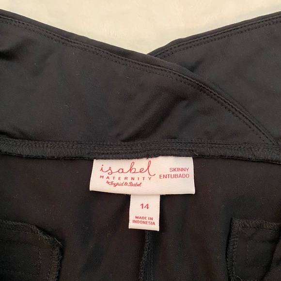 Ingrid & Isabel Maternity Pant NWT Sz 14 - Picture 6 of 8